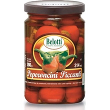 Belotti Pálivé chilli papričky Peperoncini piccanti 314 ml