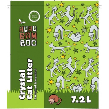 Huhubamboo Podstielka silikagélová mentol 7,2 l