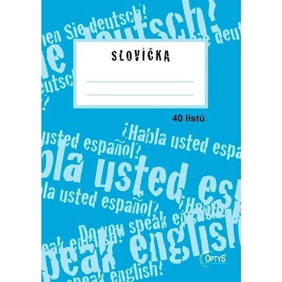Optys Sešit A5 1461 Slovíčka linkovaný