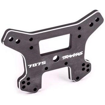 Traxxas задна алуминиева амортисьорна кула сиво анодизирана (за Sledge)