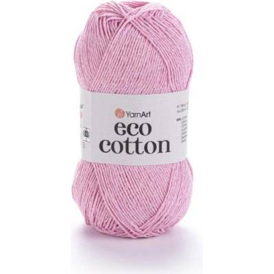 Yarn Art příze Eco Cotton_766 světle růžová
