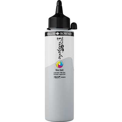 Daler-Rowney System3 АКРИЛНА боя Silver Imitation 250 ml 1 бр (139250702)