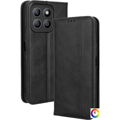 Huawei Honor X8c Retro Texture Wallet Калъф и Протектор