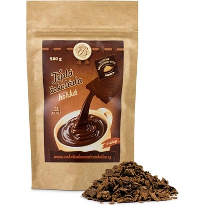 Čokoládovna Troubelice Teplá čokoláda hořká 500 g