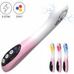 SuperLove E-Stim G-Spot Vibrator White-Pink