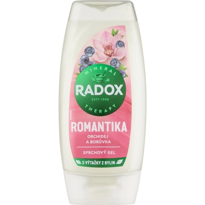 Radox Romantika Orchidej a borůvka sprchový gel 225 ml