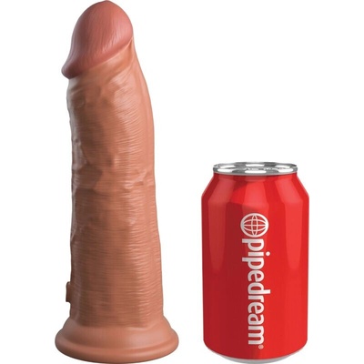 King Cock 8 ohybný realistický vibrátor 25 cm