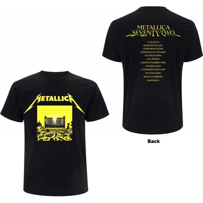Metallica tričko 72 Seasons Squared Cover čierne