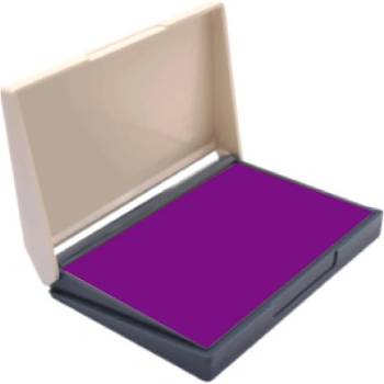 Shiny Poduška pre drevené pečiatky fialová 8,8 x 5,7 cm