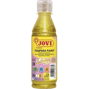 Image 1 of JOVI Premium Glitter Темперна боя Yellow 250 ml 1 бр (51702)