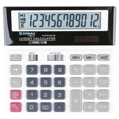 Donau Kalkulačka Tech K-DT4125 bílá