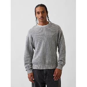 GAP Памучен пуловер GAP GAP | Siv | МЪЖЕ | XS - zoot - 109,12 лв