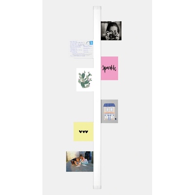 Artiteq Lišta na poznámky Card Rail, bílá, délka 114 cm