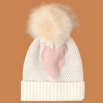 HARAHU Шапка lo-12304 - Бяло kp12304 (lo-12304)