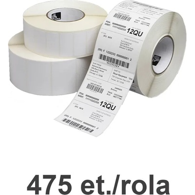 Zebra Самозалепващи етикетни ролки Zebra Z-Select 2000D 102x152mm, 475 ет. / ролка (800264-605)