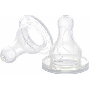 Beaba Комплект силиконови биберони Beaba - 2 броя, 3m+ (911288) - ozone