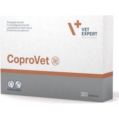 VetExpert COPROVET - справя се с най-честите причини за копрофагията (консумиране на изпражнения), 30 капсули, Vet Expert - Полша