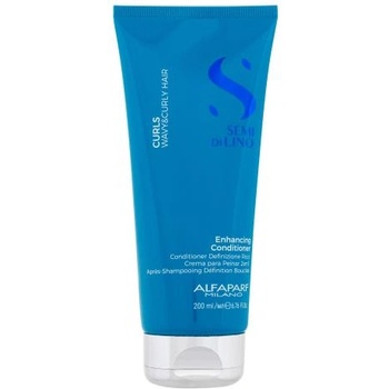 ALFAPARF Milano Semi Di Lino Curls Enhancing Conditioner 200 ml балсам за дефиниране на вълни и къдрици за жени