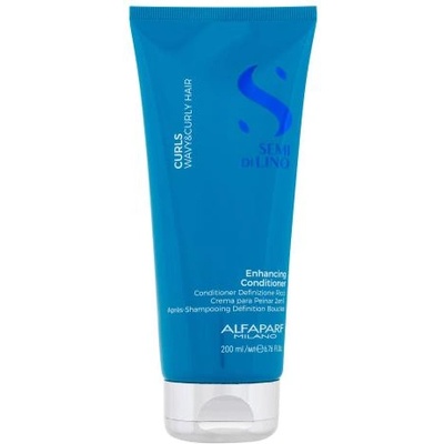 ALFAPARF Milano Semi Di Lino Curls Enhancing Conditioner 200 ml балсам за дефиниране на вълни и къдрици за жени