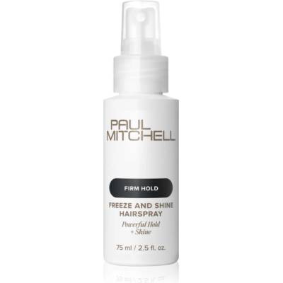 Paul Mitchell Firm Hold Freeze and Shine Hairspray лак за коса за груба коса 75ml