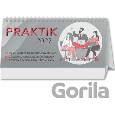 Stolový Praktik Spektrum grafik 2027
