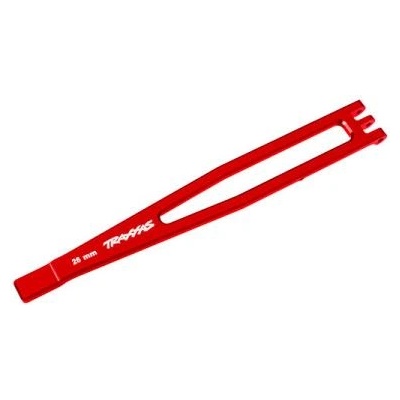 Traxxas държач за батерия алуминиев червен