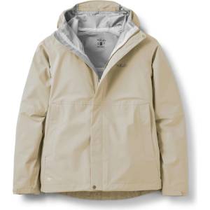 Rab Дамско водоустойчиво яке Rab Women's Firewall Jacket Waterproof jacket - Dark Pebble - размер 36 (EU) (102-4622-0511)