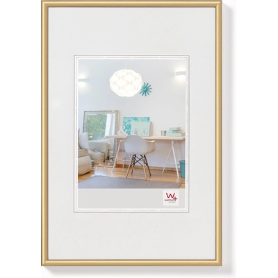 walther design picture frame gold 50 x 60 cm New Lifestyle plastic frame KV060G