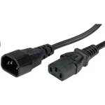 Kolink Стойност C14 - C13 M/F захранващ кабел 1m черен 19.99. 1510 (19.99.1510)