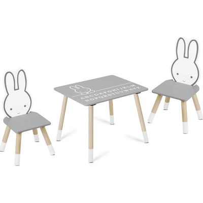 Ricokids Dětský stolek se dvěma židlemi Ricokids RC-847 Bunny