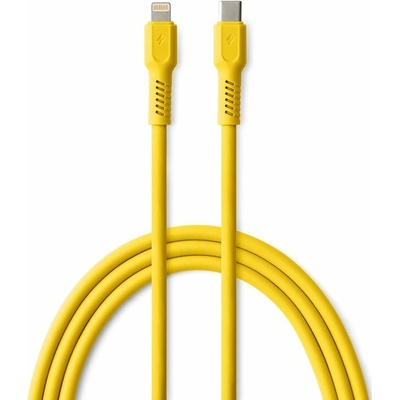Colorum CK12-CL-05 USB-C - Lightning 1,8m žlutý