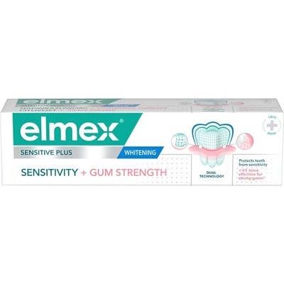 Elmex Sensitive Sensitivity + Gum Strenght Whitening 75 ml
