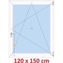 Soft Plastové okno 120x150 cm, otváravé a sklopné