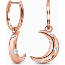 Royal Exklusive Royal Fashion Měsíc růžové zlato Vermeil s drahokamy Moonstony a drahokamy topazy DR23083E-ROSEGOLD-MOONSTONE-TOPAZ