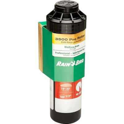 Rain Bird Rotačný postrekovač 3504-PC-SAM 4,6-10,7m 1/2'' ZD výsuv 10,2cm