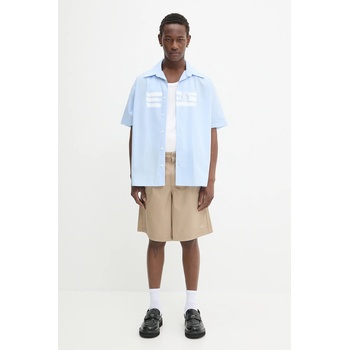 adidas Originals Памучен къс панталон adidas Originals Bermuda Short мъжки в бежово KB5585 (KB5585)