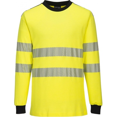 Portwest HI-VIS MODAFLAME WX3 FR701 Nehorľavé reflexné tričko antistatické HV žltá/čierna XXXL