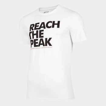 4F Мъжка Тениска 4F H4L21-TSM061-10 White (H4L21-TSM061)