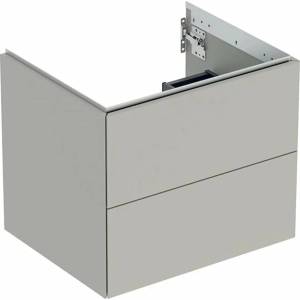 Geberit Стенен шкаф Geberit One, сив мат, 60 см, с 2 чекмеджета (505.261.00.7)