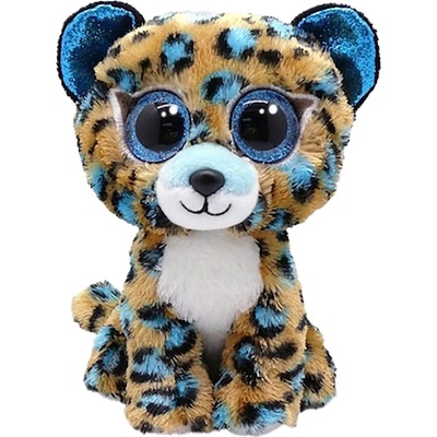TY Toys Плюшена играчка TY Toys Beanie Boos - Леопард Cobalt, 15 cm (TY36691)