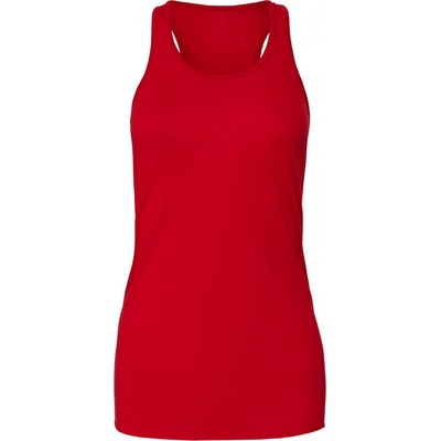 Bella+Canvas Lehké tílko Top Flowy červená