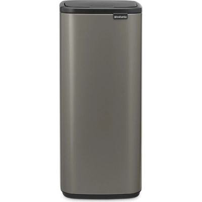 Brabantia Dotykový odpadkový koš BO 30 l, platinová, ocel