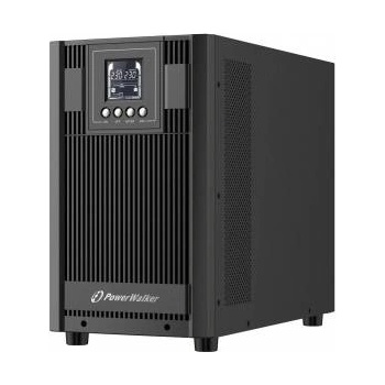 BLUEWALKER PowerWalker VFI 3000 AT UPS 3000VA/2700W Online UPS, Intelligent Slot, HID driver, Easy to Connect Battery Pack VFI 3000 AT, Double-conversion