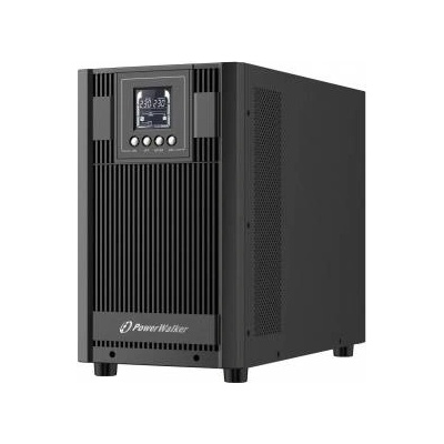 BLUEWALKER PowerWalker VFI 3000 AT UPS 3000VA/2700W Online UPS, Intelligent Slot, HID driver, Easy to Connect Battery Pack VFI 3000 AT, Double-conversion