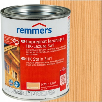 Remmers HK Lasur 0,75 l bezfarebná