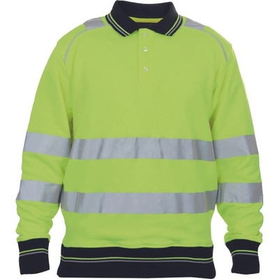 Cerva KNOXFIELD HI-VIS Reflexní polo mikina žltá