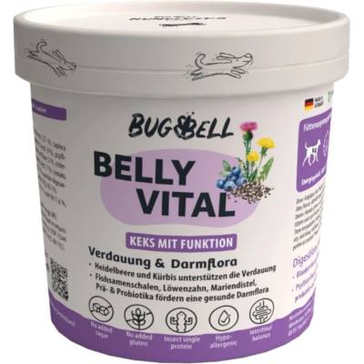 BugBell BugKeks Belly Vital trávení a střevní flóra 16 x 150 g