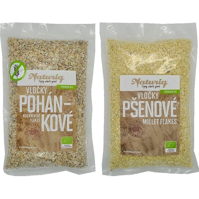 Naturiq Vločky Premium BIO bezlepkové 250g - Vločky vločky quinoa