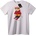 NOONEBRAND Тениска Зимна ски мечка - 2XL, White