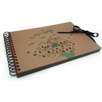 Baloušek - scrapbook Cestování, A4, 30 × 21 cm, kraftový